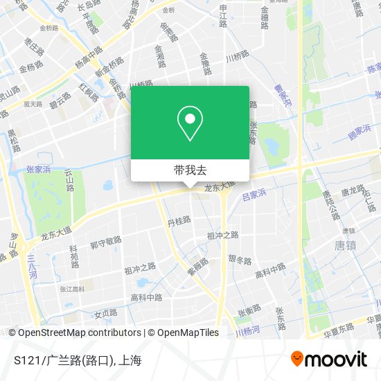 S121/广兰路(路口)地图