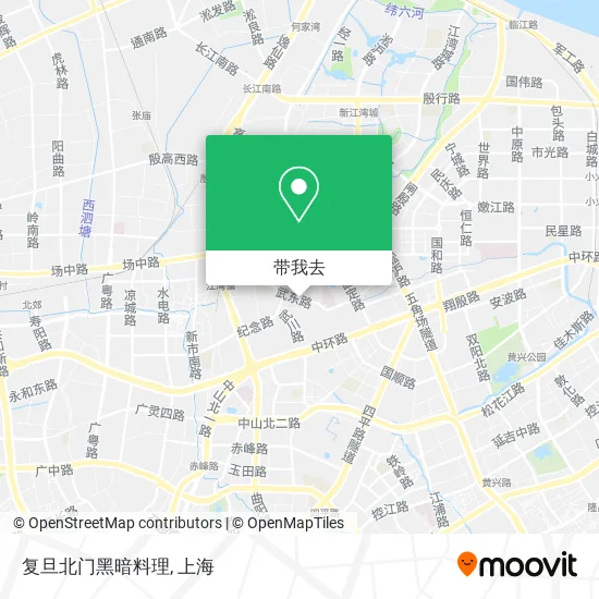 复旦北门黑暗料理地图