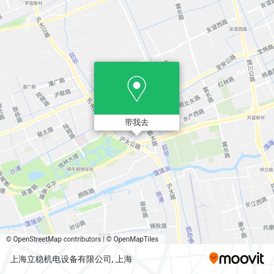 上海立稳机电设备有限公司地图