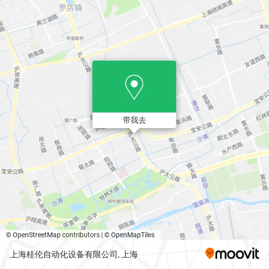 上海桂伦自动化设备有限公司地图