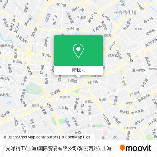 光洋精工(上海)国际贸易有限公司(紫云西路)地图