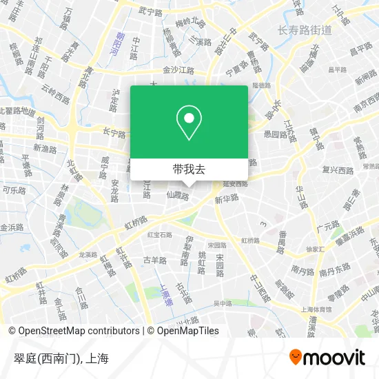 翠庭(西南门)地图