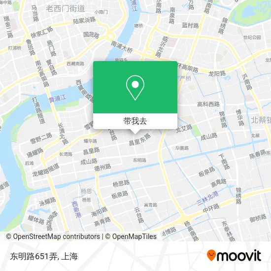 东明路651弄地图