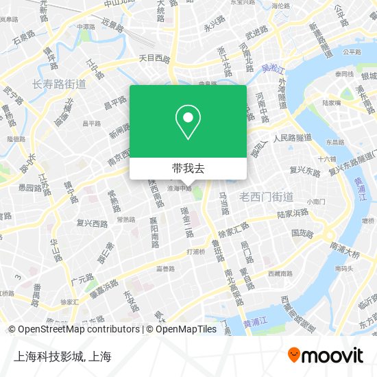 上海科技影城地图
