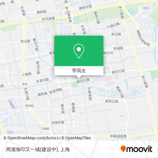 周浦海印又一城(建设中)地图