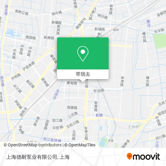 上海德耐泵业有限公司地图