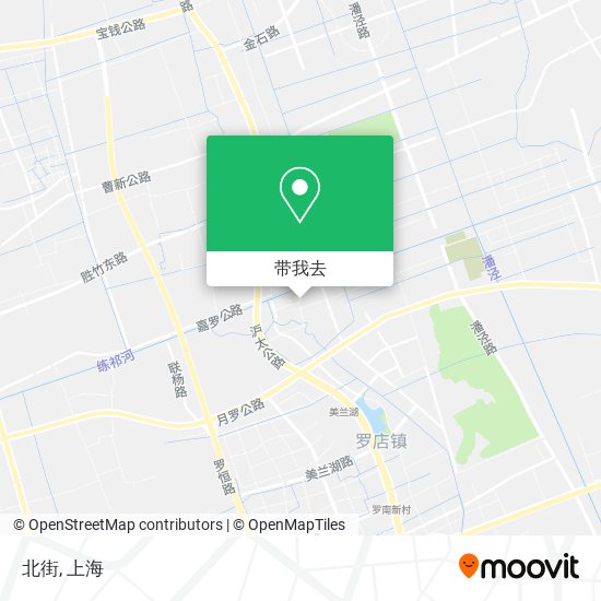 北街地图
