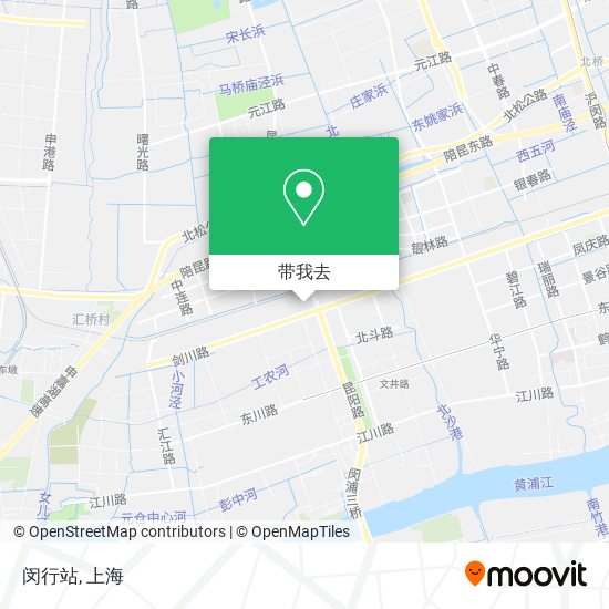 闵行站地图