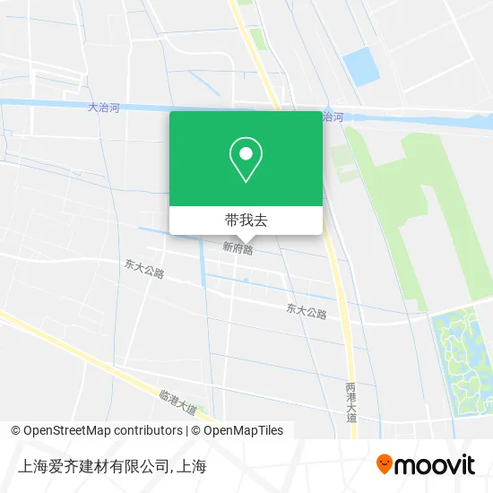 上海爱齐建材有限公司地图