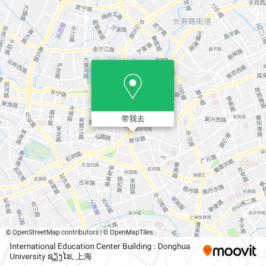 International Education Center Building : Donghua University ຊຽງໄຮ地图