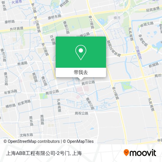 上海ABB工程有限公司-2号门地图