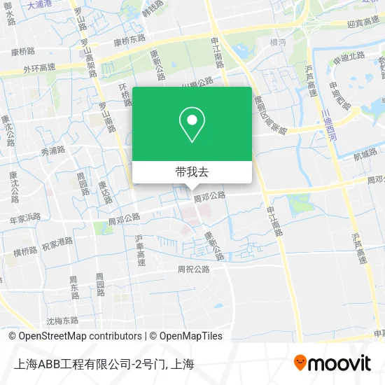 上海ABB工程有限公司-2号门地图