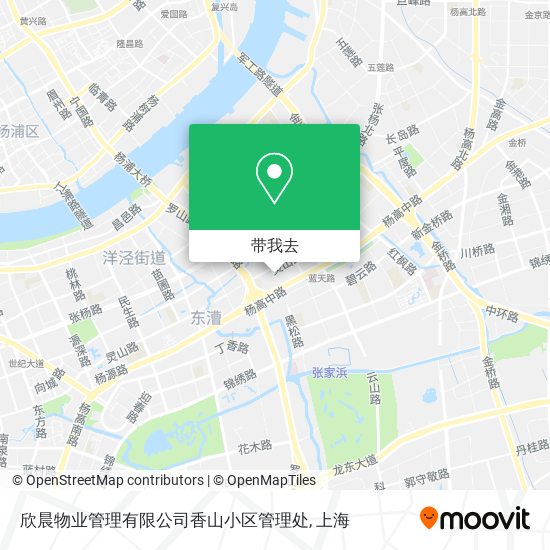 欣晨物业管理有限公司香山小区管理处地图