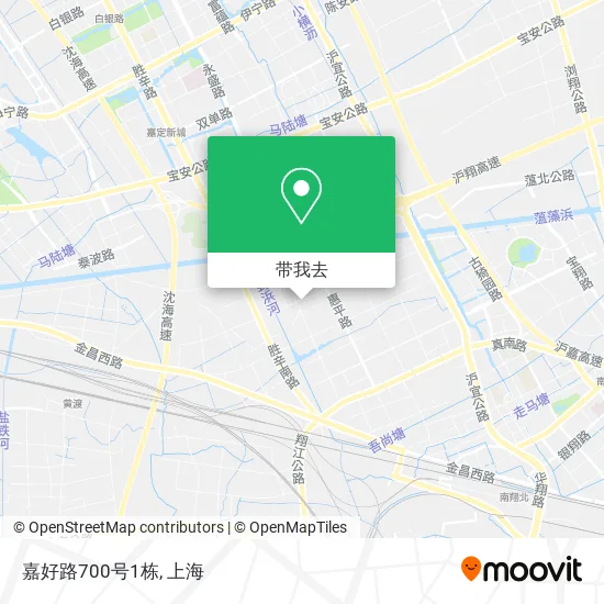 嘉好路700号1栋地图
