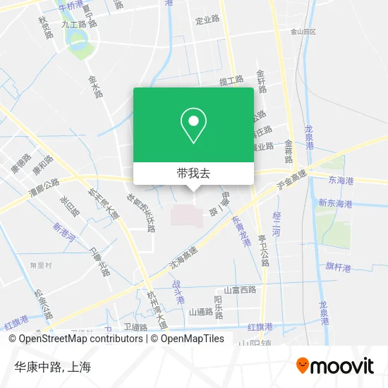 华康中路地图