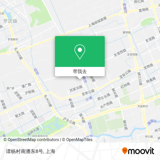 谭杨村南潘东8号地图