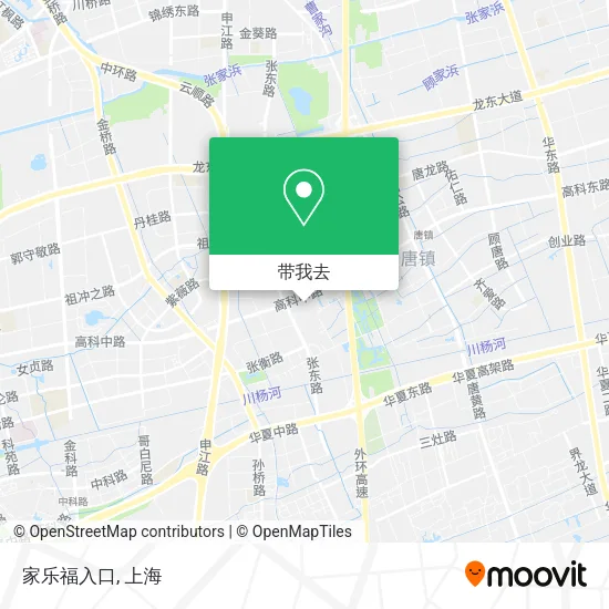 家乐福入口地图