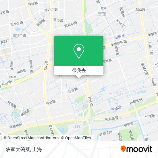 农家大碗菜地图