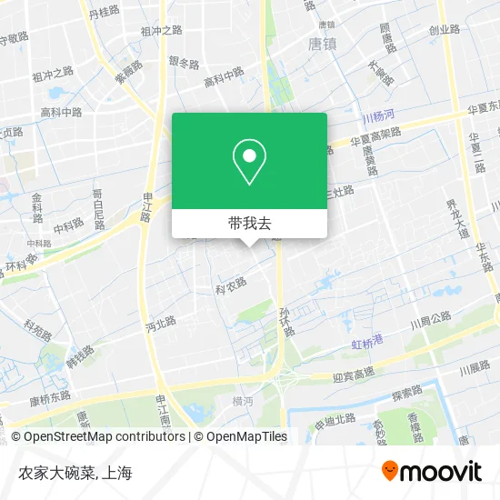 农家大碗菜地图
