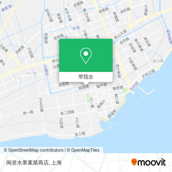 闽浙水果素菜商店地图