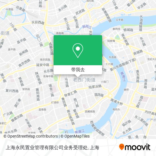 上海永民置业管理有限公司业务受理处地图