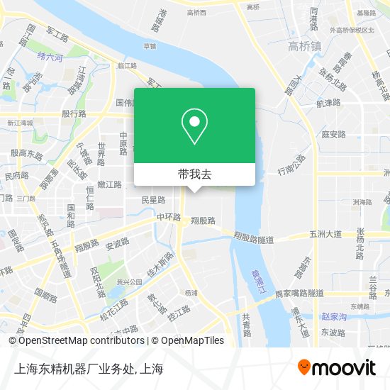 上海东精机器厂业务处地图