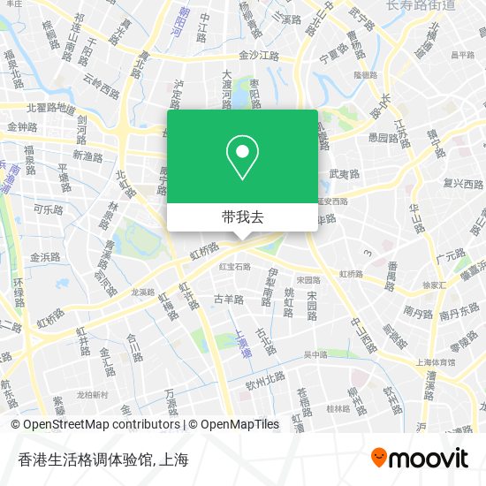 香港生活格调体验馆地图