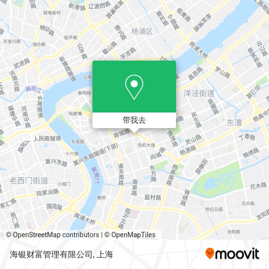 海银财富管理有限公司地图