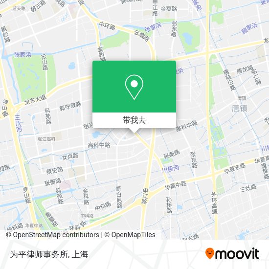 为平律师事务所地图