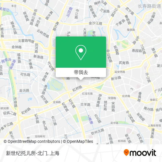 新世纪托儿所-北门地图