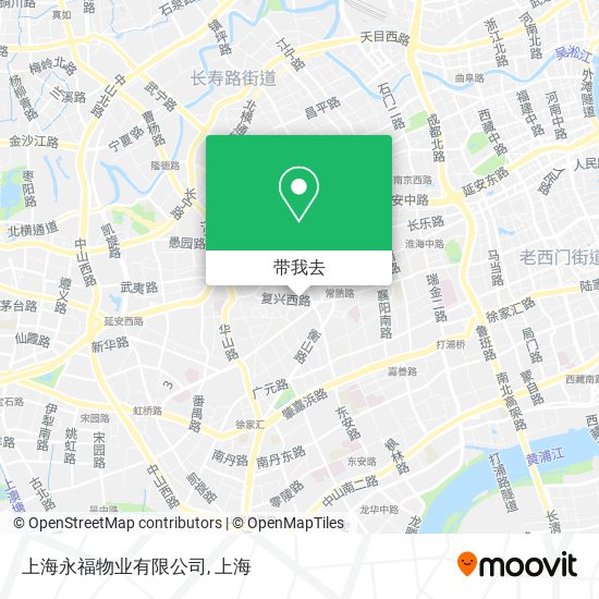 上海永福物业有限公司地图