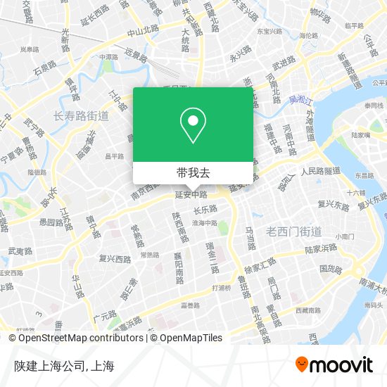 陕建上海公司地图