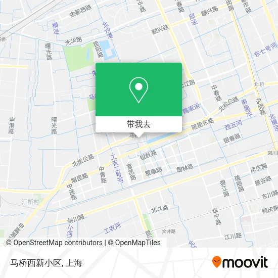 马桥西新小区地图