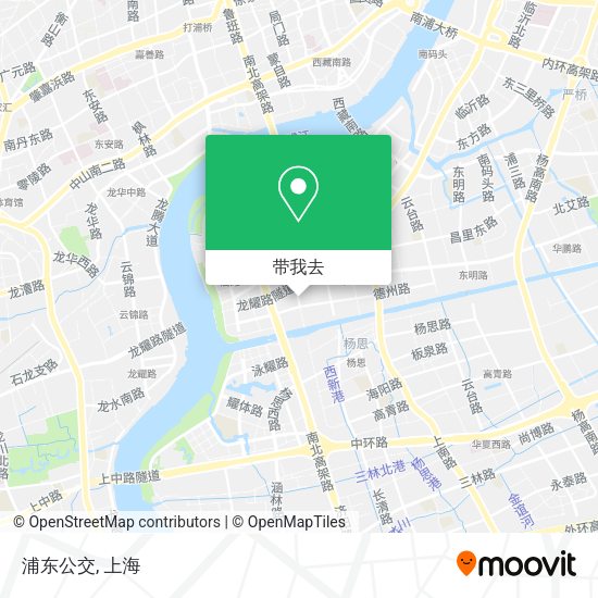浦东公交地图