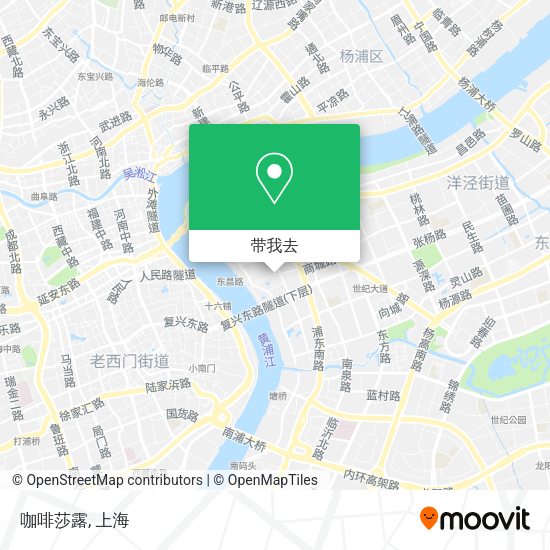 咖啡莎露地图