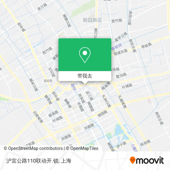 沪宜公路110联动开.锁地图