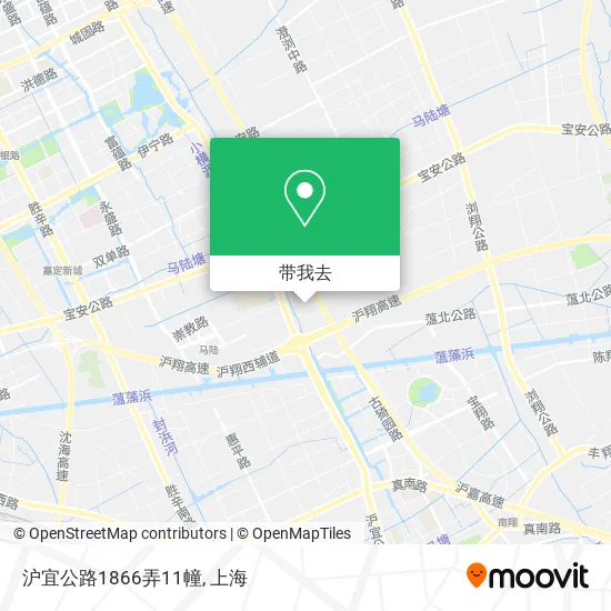 沪宜公路1866弄11幢地图