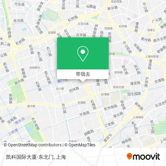 凯科国际大厦-东北门地图