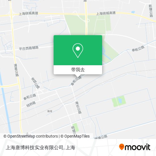 上海唐博科技实业有限公司地图