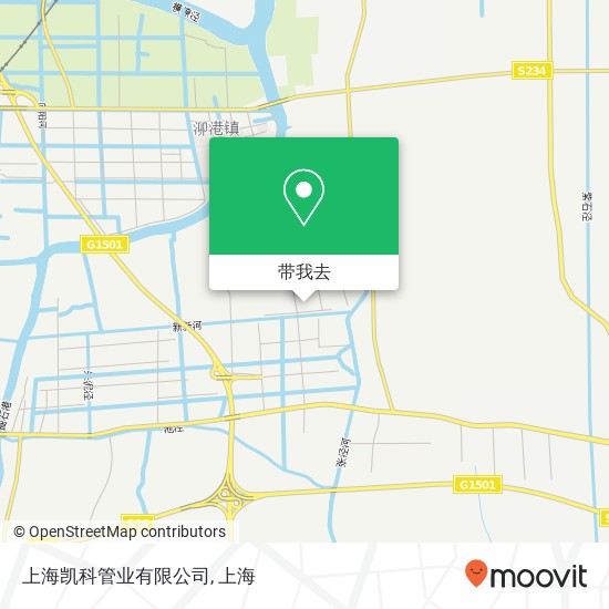 上海凯科管业有限公司地图