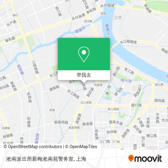 淞南派出所新梅淞南苑警务室地图