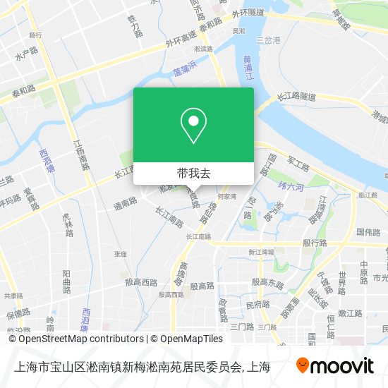 上海市宝山区淞南镇新梅淞南苑居民委员会地图