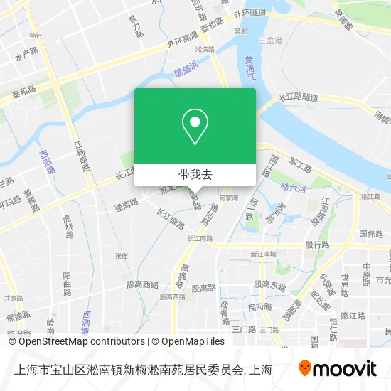 上海市宝山区淞南镇新梅淞南苑居民委员会地图
