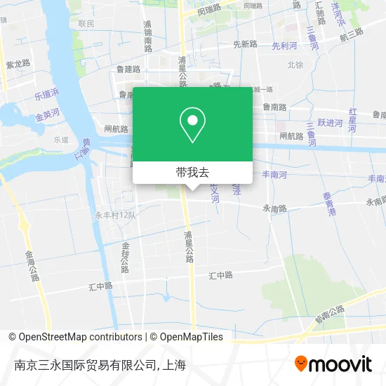 南京三永国际贸易有限公司地图