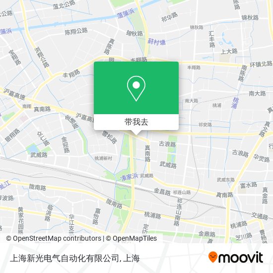 上海新光电气自动化有限公司地图
