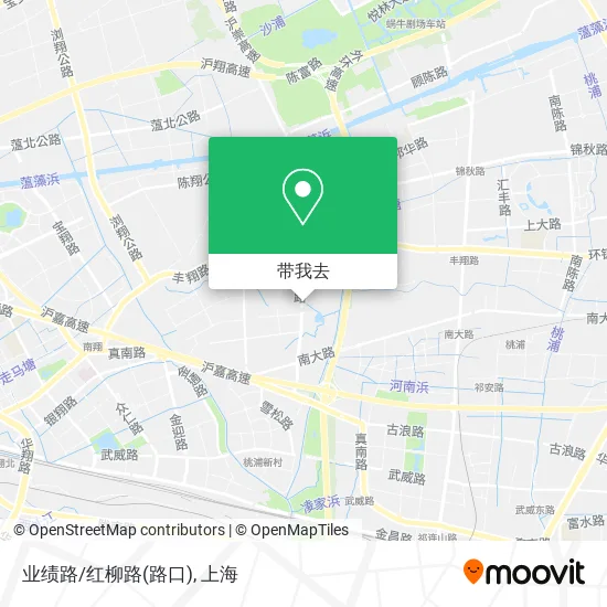 业绩路/红柳路(路口)地图