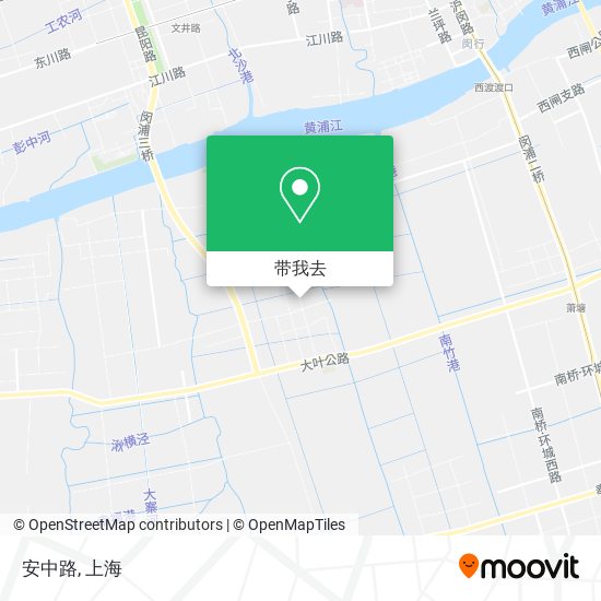 安中路地图