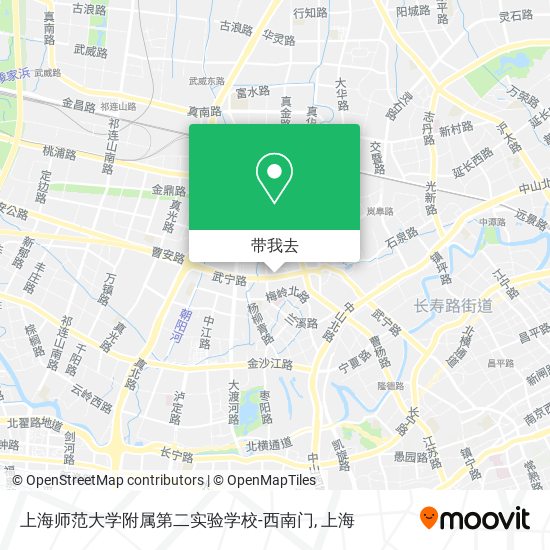 上海师范大学附属第二实验学校-西南门地图