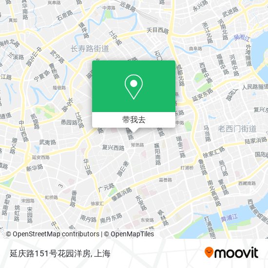 延庆路151号花园洋房地图