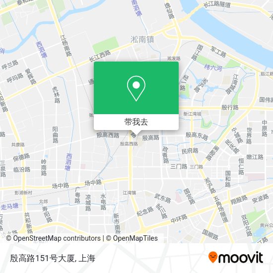 殷高路151号大厦地图